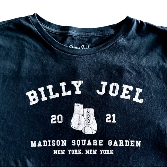 Billy Joel Madison Square Garden Residency T-Shirt - Boxing Gloves 2021 XL, Crop - Picture 4 of 5